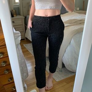 Ann Taylor Lace Overlay Pants